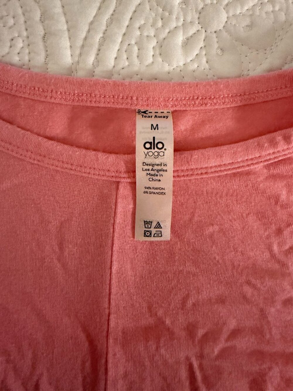Alo Yoga Women's Pink Workout Tank